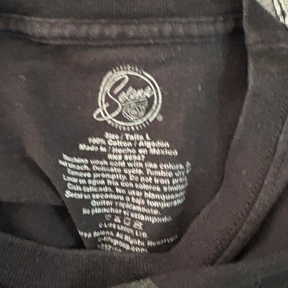 Selena Crop Graphic Tee Short Sleeve Merch Black - L - Picture 5 of 5